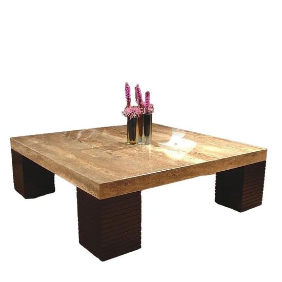 Espresso Marble Large Occasional Tables - Variation Available